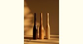 shop Wooden Miniature Vases (Set of Three)