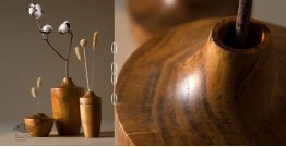 Sankhla | Wooden Miniature Vases