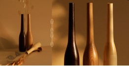 Sankhla | Wooden Miniature Vases (Set of Three)