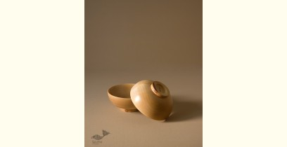 Sankhla | Wooden Set Of Two Bowl 