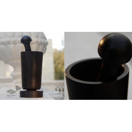 shop Wooden Mortar And Pestle Set