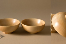 Sankhla | Wooden Set Of Two Bowl 