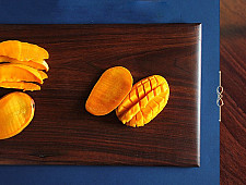 Sankhla ✼ Walnut Wooden Serving Plate / Platter  ✼ 9