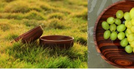 Sankhla ✼ Wooden Marandi Bowl ✼ 12