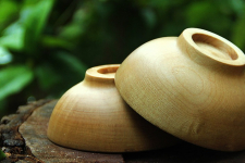 Sankhla ✼ Wooden Sycamore Bowl (Set of two) ✼ 3