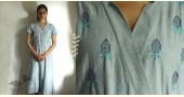 Handloom Cotton chikankari hand Embroidered Dress