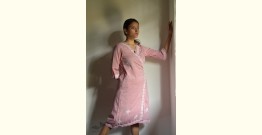 Tahzeeb . तहज़ीब ✽ Handloom Cotton ✽ Hand Embroidered  Wrap Dress ✽ 18