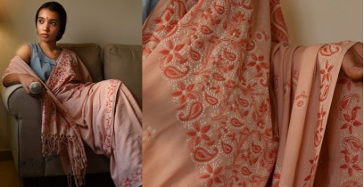 Tahzeeb . तहज़ीब ~ Cotton Chikankari Embroidered Saree