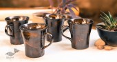 Khurja Pottery ❤ Coffee Mug ❤ 16A ( set of 4 )