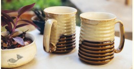 Khurja Pottery ❤ Beer Mug ❤ 20 ( set of 2 )