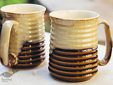 Khurja Pottery ❤ Beer Mug ❤ 20 ( set of 2 )