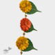 designer decorative Marigold flower hanging Toran