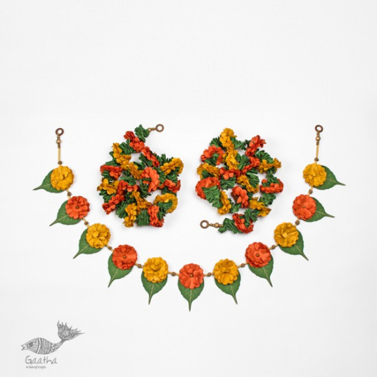 designer decorative Marigold flower hanging Toran