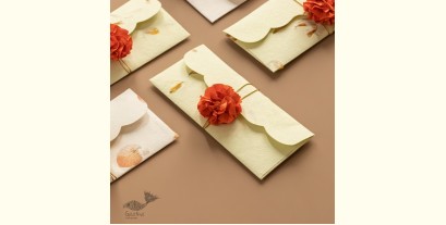 Senses Play ▣ Handmade Banana Fiber Paper ▣ Envelope ▣ 26