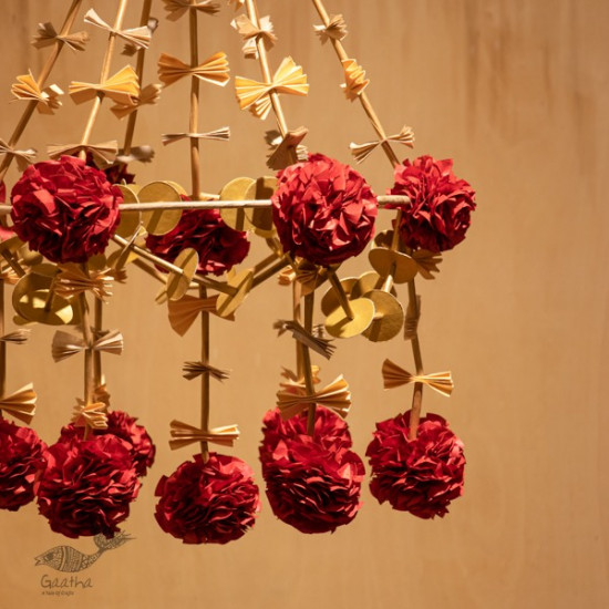 designer decorative Rose flower hanging jhoomar