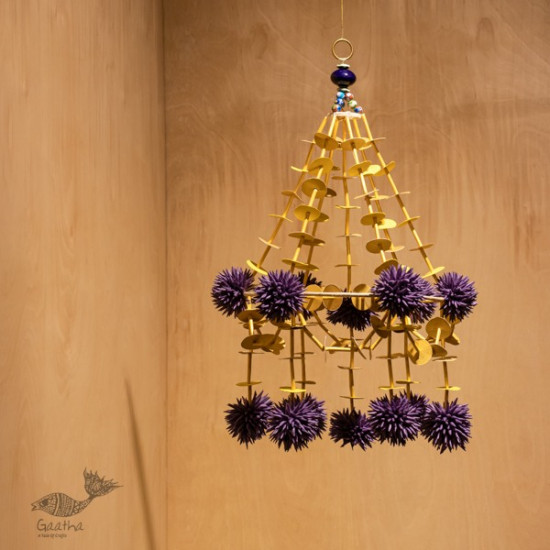 designer decorative Lotus flower hanging jhoomar