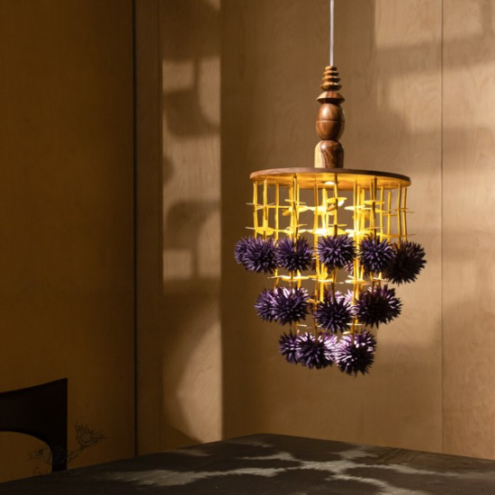 designer decorative Kamal flower hanging light lamp