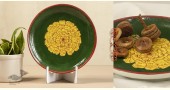 designer decorative Genda Phool Jaipur Pottery, Wall decor & Serving Platters - White