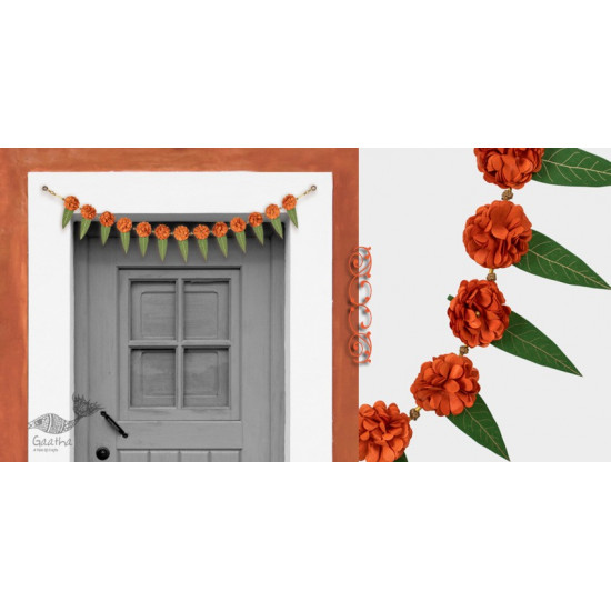 designer decorative Marigold flower hanging Toran