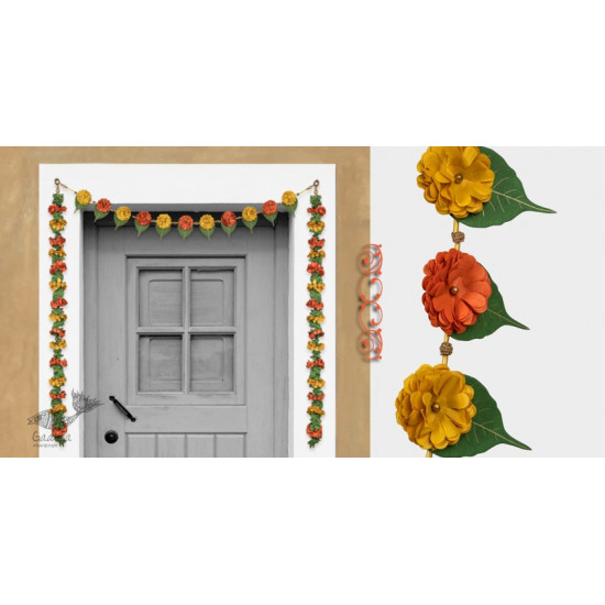 designer decorative Marigold flower hanging Toran