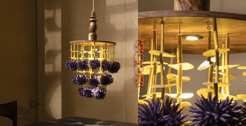 designer decorative Kamal flower hanging light lamp