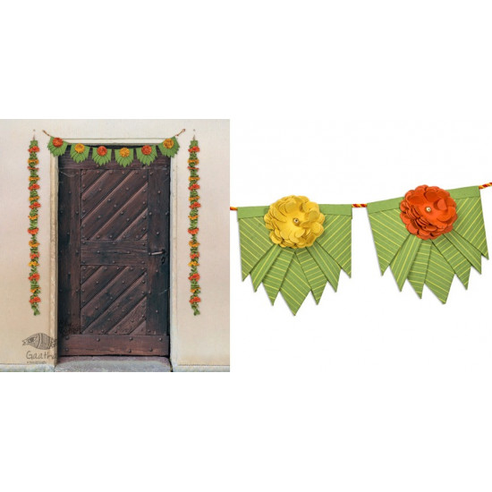 designer decorative flower hanging Toran Zic Zac with Side Latkan