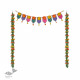 designer decorative flower hanging Toran - Genda Kutch Toran