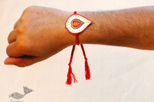 Sibling Bond ▣  "Tilak" Handmade Phool Rakhi