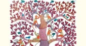 tribal gond painting- Tigers
