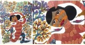 tribal gond painting-Forest