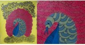 tribal gond painting-Peacock 