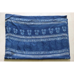 अश्विन ✻ Indigo Dabu ✻ Cotton Saree - 18