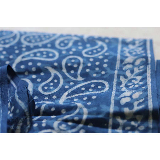 अश्विन ✻ Indigo Dabu ✻ Cotton Saree - 18