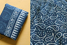 अश्विन ✻ Indigo Dabu ✻ Cotton Saree - 18