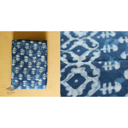 अश्विन ✻ Indigo Dabu ✻ Cotton Saree - 19