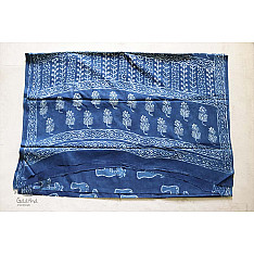 अश्विन ✻ Indigo Dabu ✻ Cotton Saree - 20