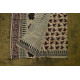 shop dabu hand block printed cotton saree- Bird Motif Printed