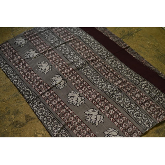 shop dabu hand block printed cotton saree