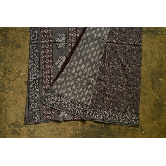 shop dabu hand block printed cotton saree