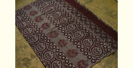 Saanjhh . साँझ | Block Printed Cotton Dabu Saree - Flower Motif
