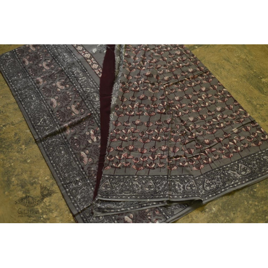 shop dabu hand block printed cotton saree