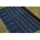 shop dabu hand block printed cotton saree indigo