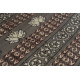 shop dabu hand block printed cotton saree Brown