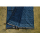 shop dabu hand block printed maheshwari-indigo saree