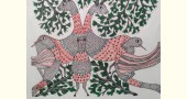 Gond art india - Pigeon 