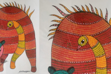 Gond Art ~ Hand Painted Gond Painting