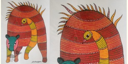 Gond Art ~ Hand Painted Gond Painting