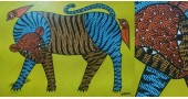 Gond Painting - indian art A Tiger