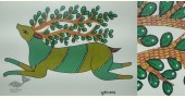 Gond Painting - indian art  Green Deer
