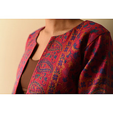 Love in Fall ~ Handwoven Woolen Jacket